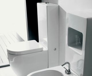 Бачок для унитаза Kerasan 2481K1 белый